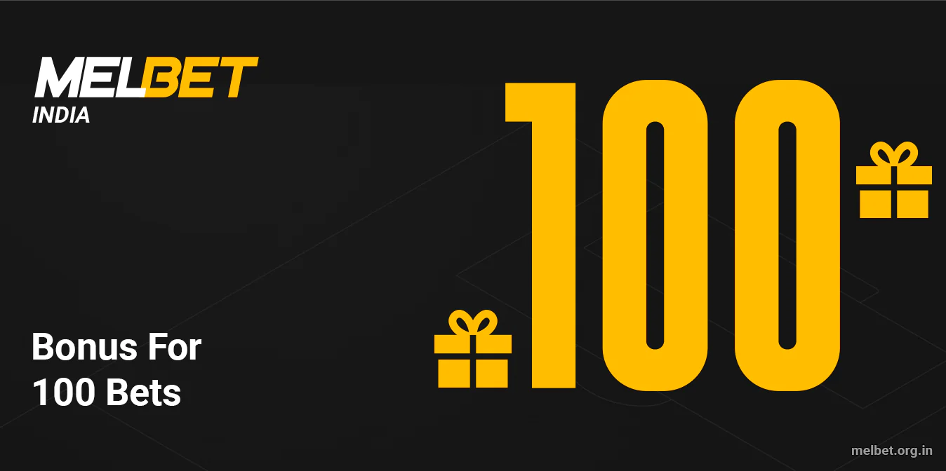 Bonus for 100 Bets on Mostbet