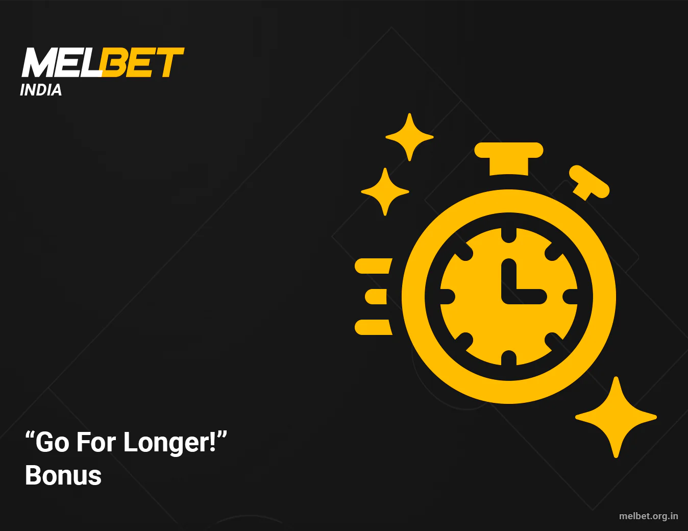 Participate in the 'Go fir Longer' bonus race to gain promo codes - Melbet