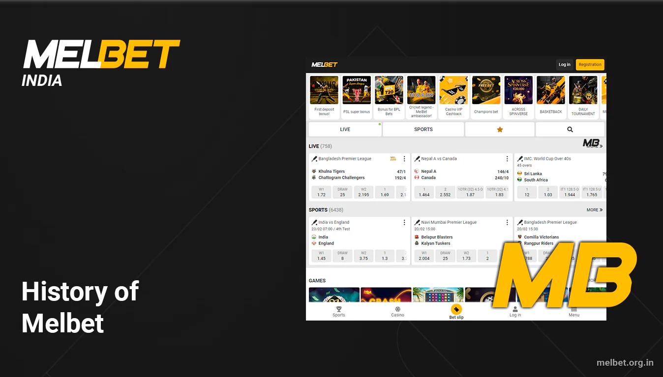 History of Melbet Company