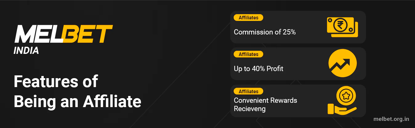 Features of Melbet Affiliates