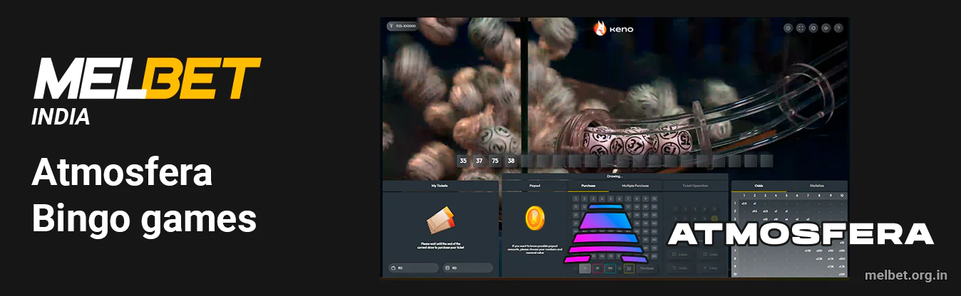 Melbet Atmosfera Bingo Games