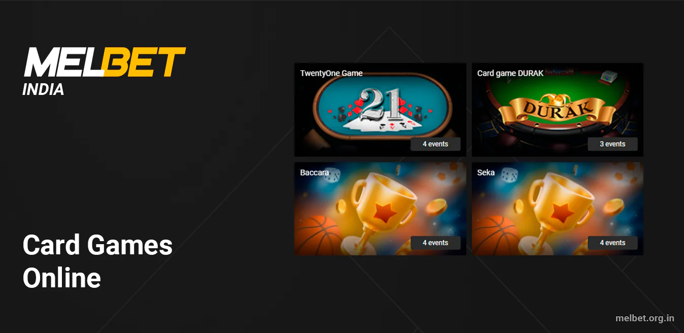 Melbet Card Games Online