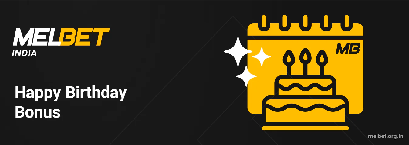 Melbet - 20 Free Spins Birthday bonus for players