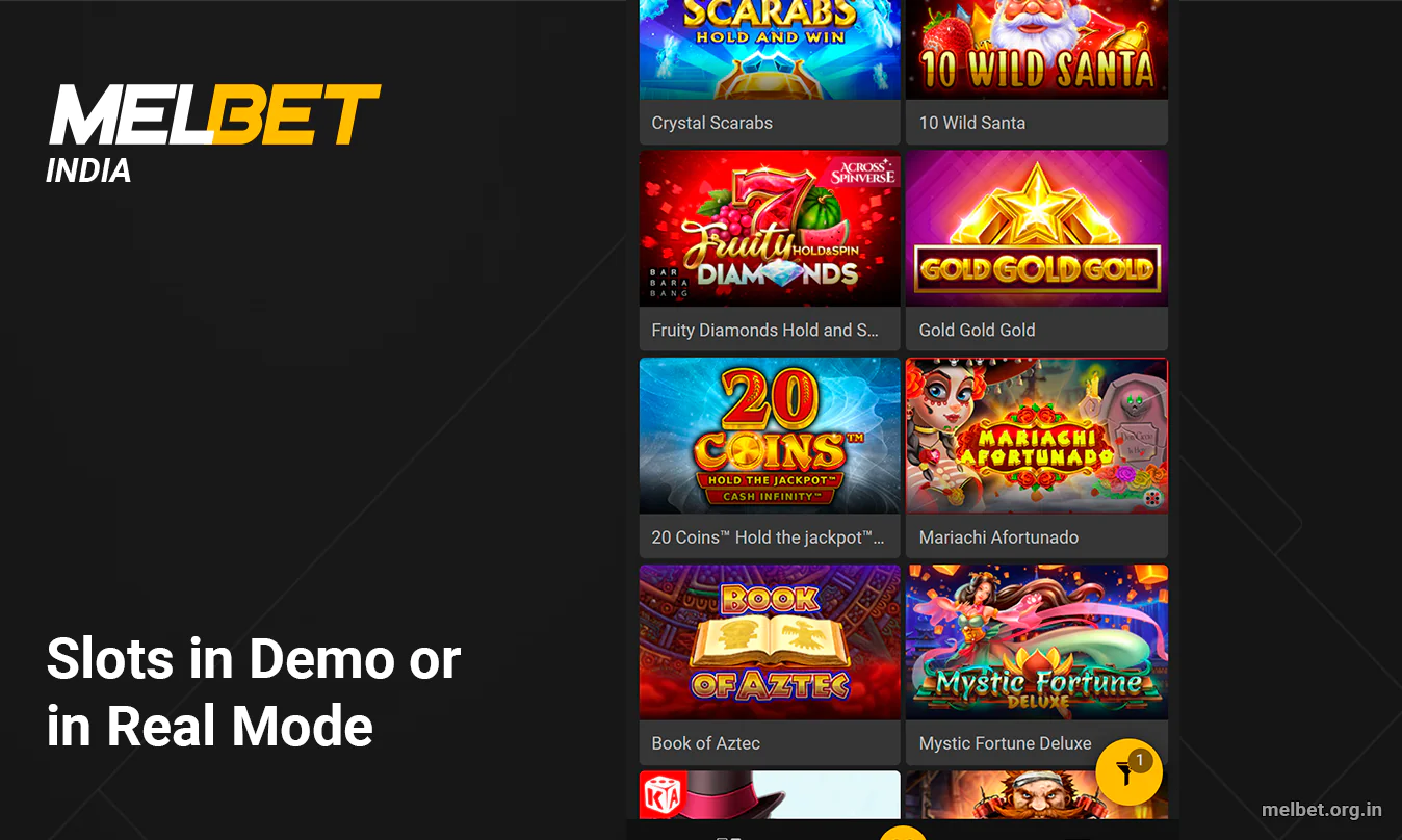 Melbet has over 1000+ Casino Slot Games