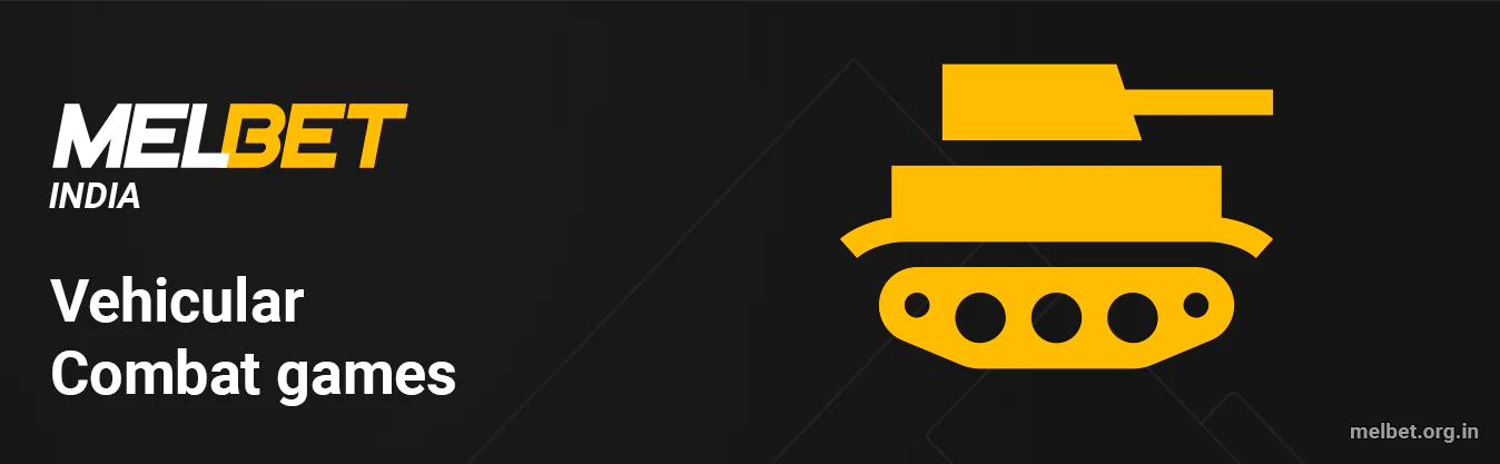 You can bet on Vehicular Combat games at Melbet Esports
