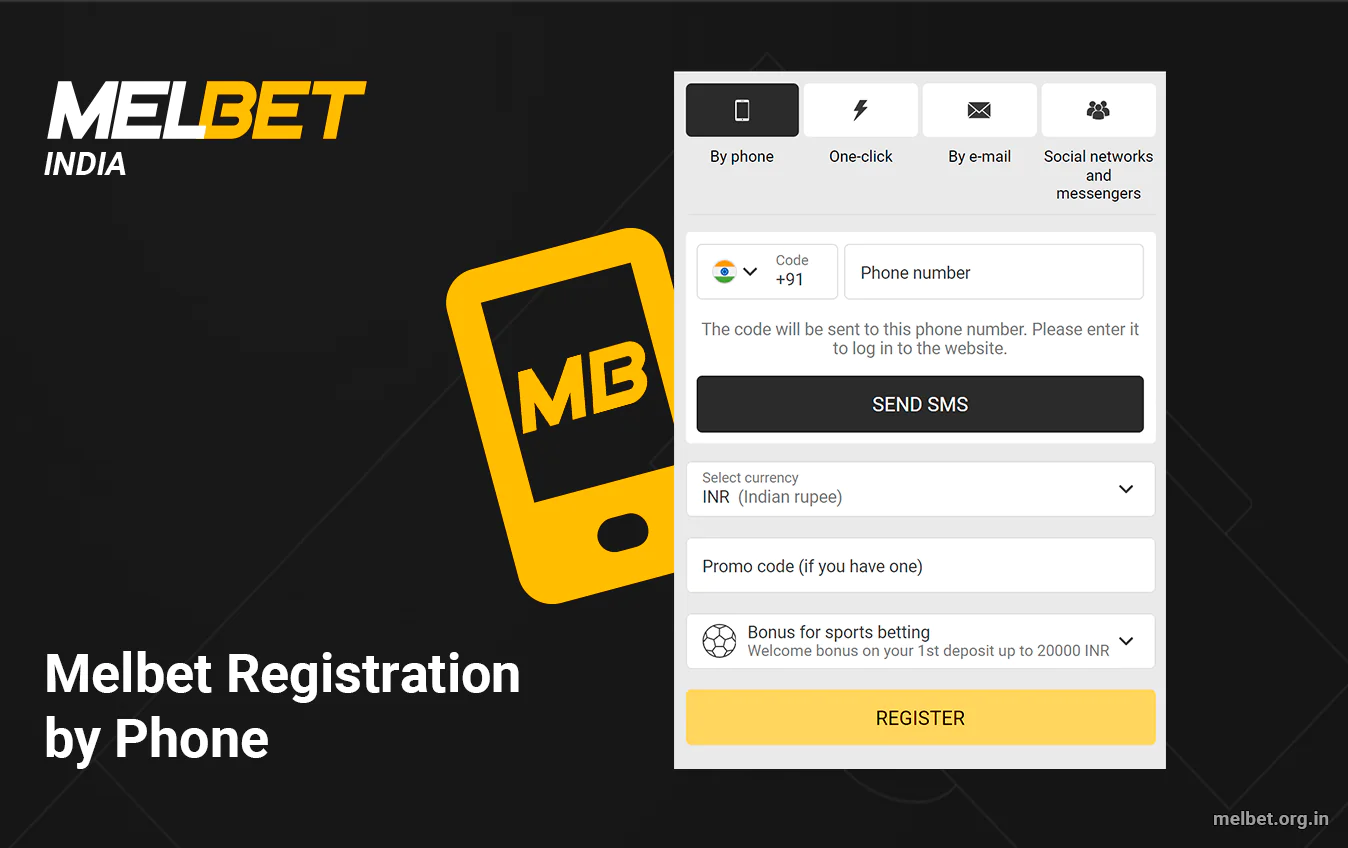 Melbet Registration by Phone - Step by Step