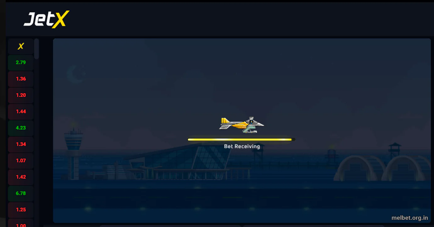 JetX Crash Game - Melbet India